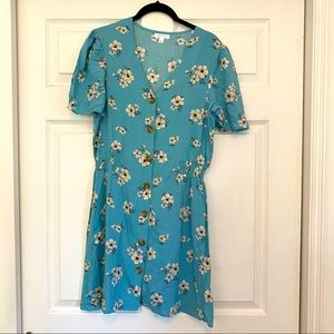 Blue Floral Dress